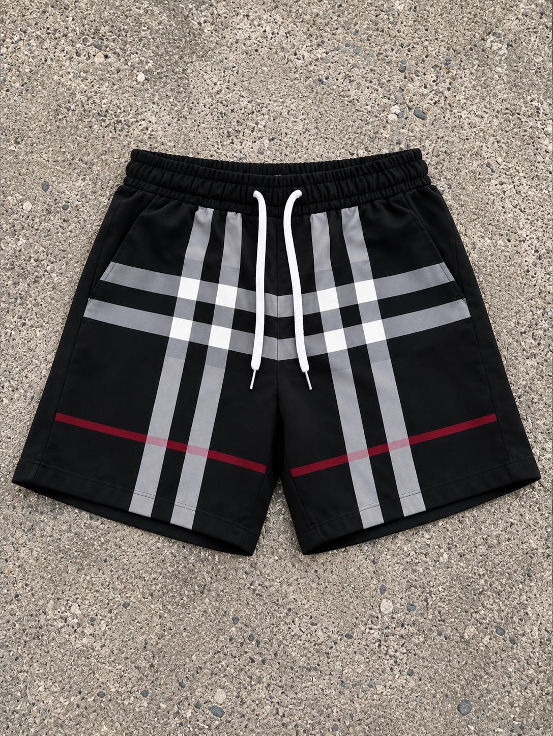 Burberry Onyx Check Shorts