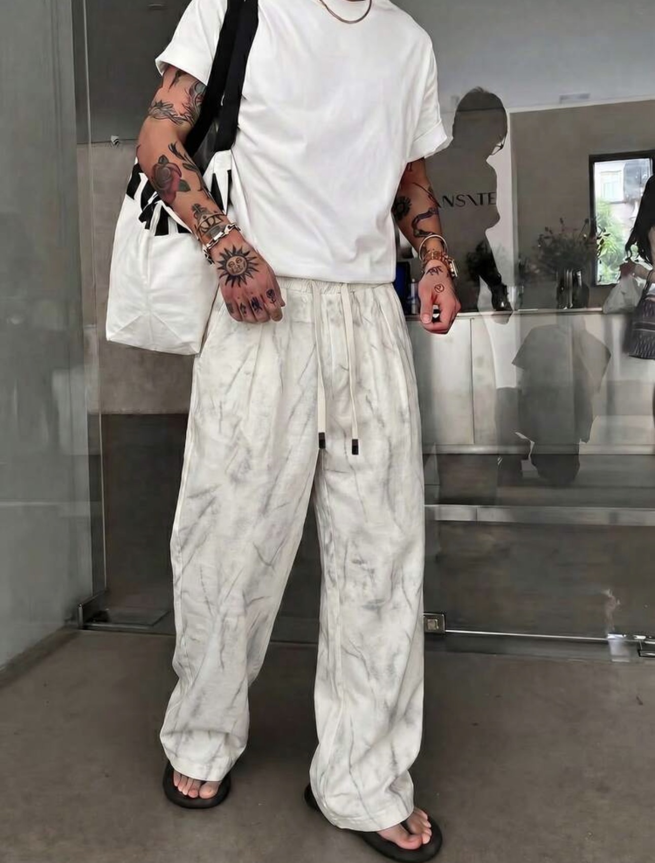 Easy Linen Drawstring Trouser
