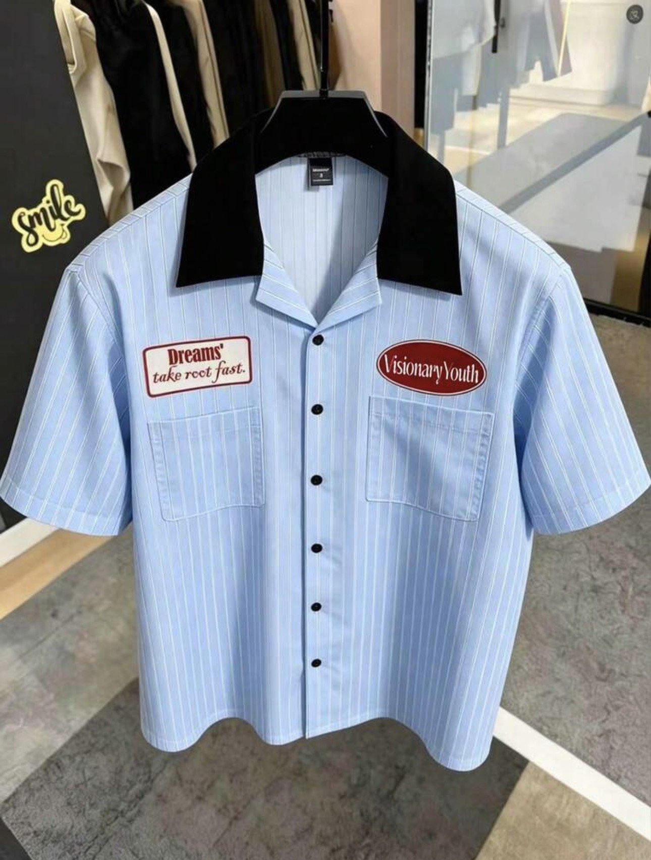 Visionary Youth Pinstripe Workshirt