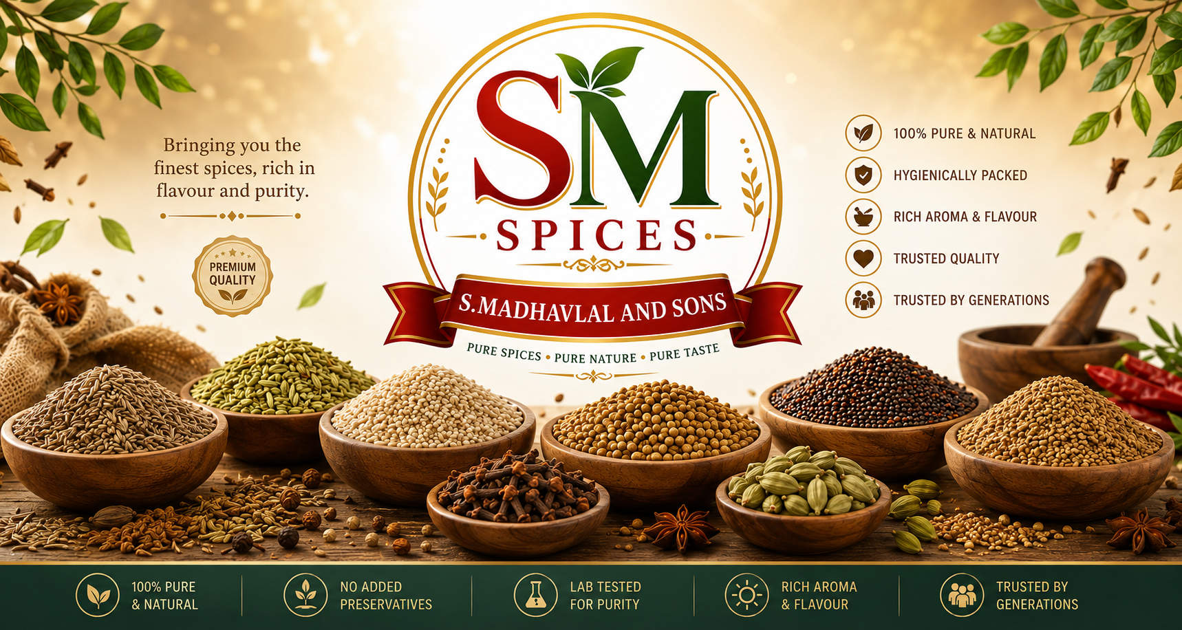 SM Spices — S. Madhavlal and Sons