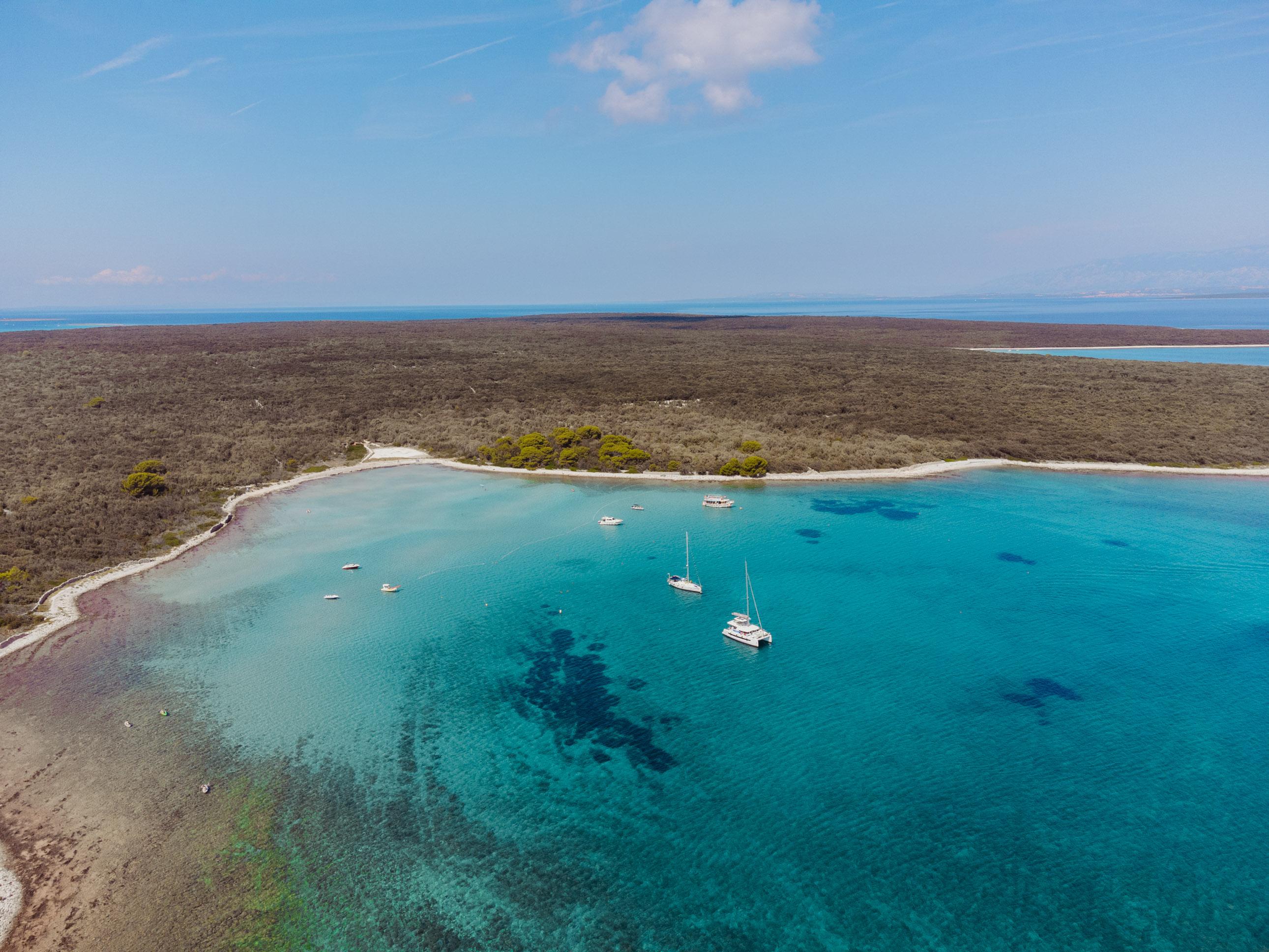 Olib sandy beach
