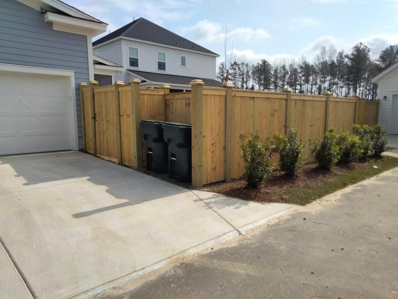 Fence & Hardscape Project