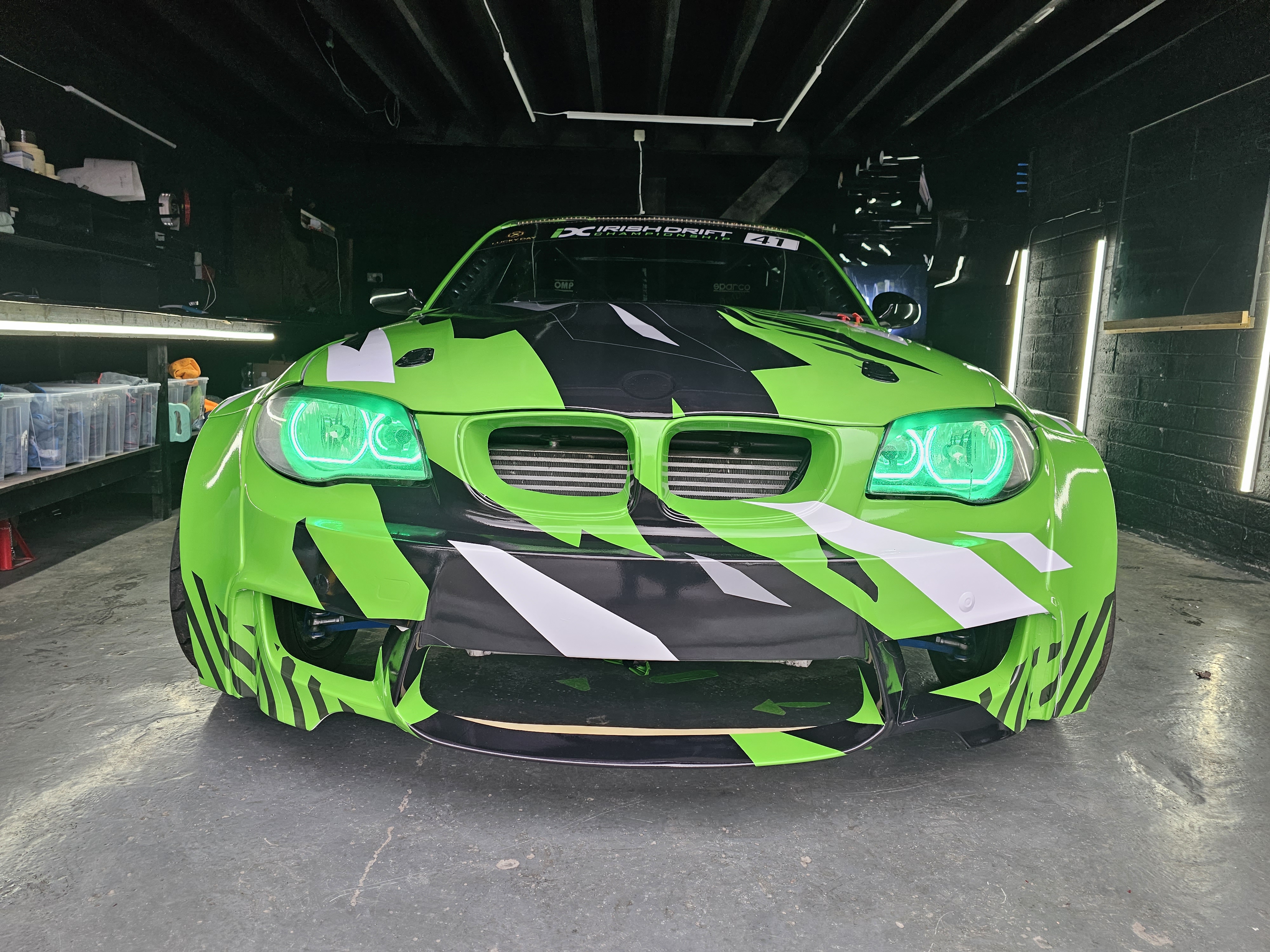 After - Wrapped BMW