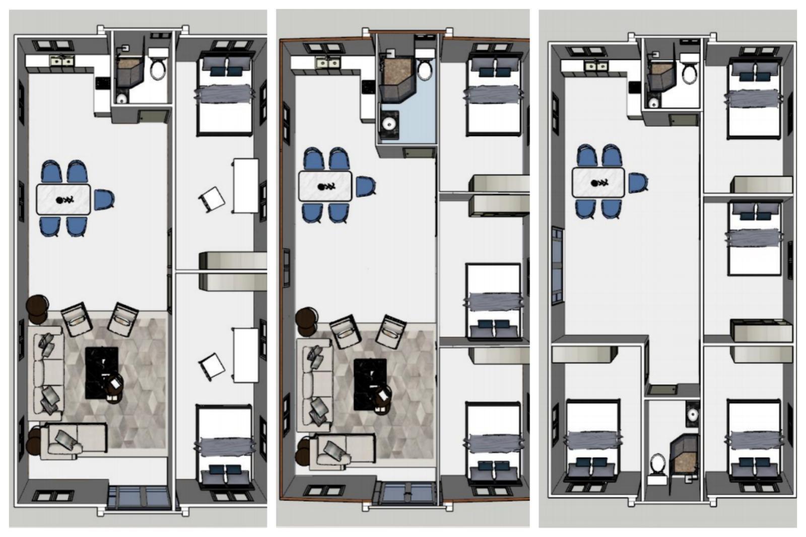 Floorplan configurations