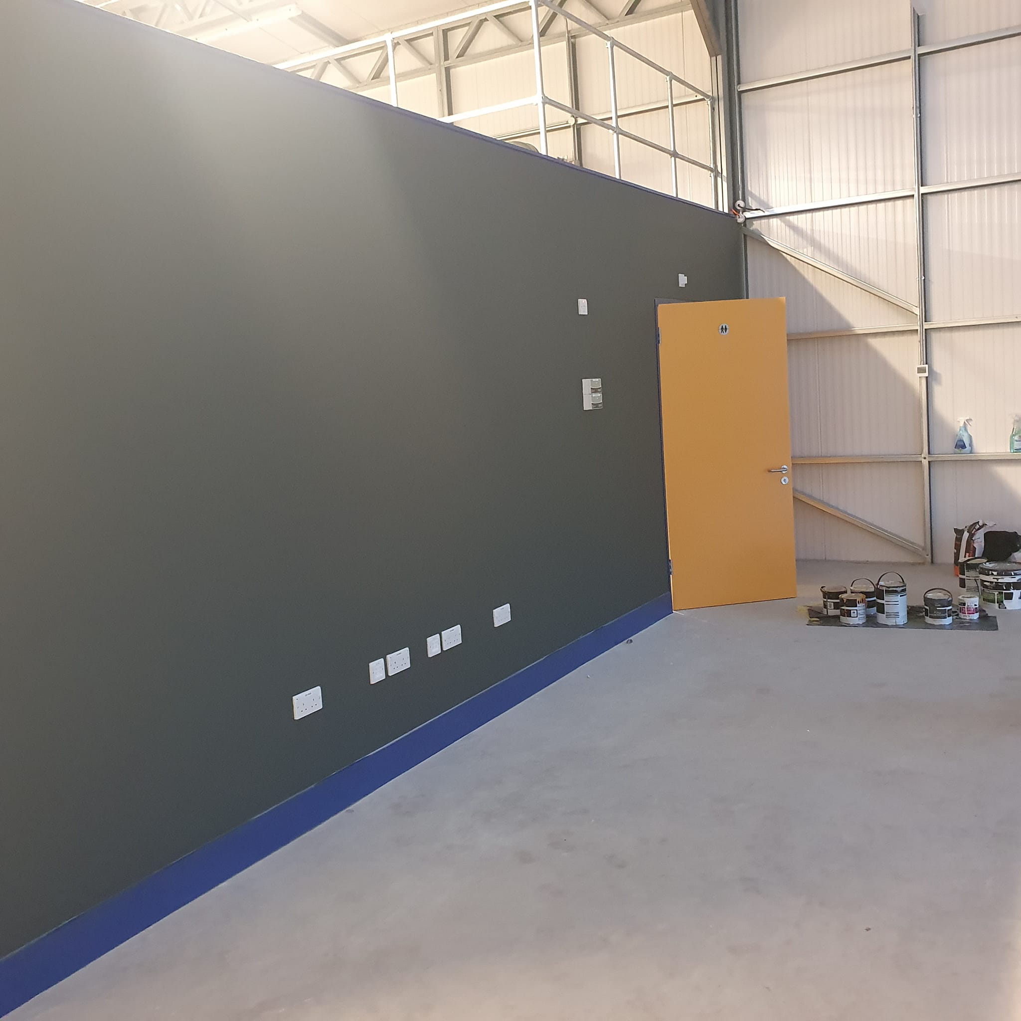 Charcoal Warehouse Wall