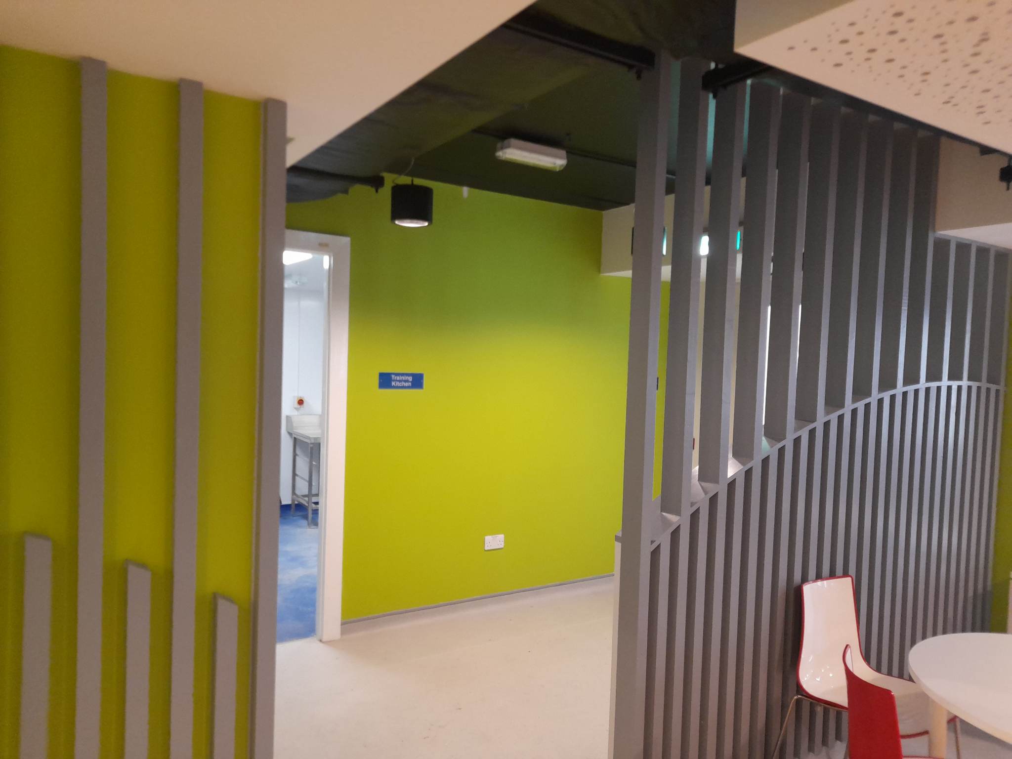 Training Kitchen Walls