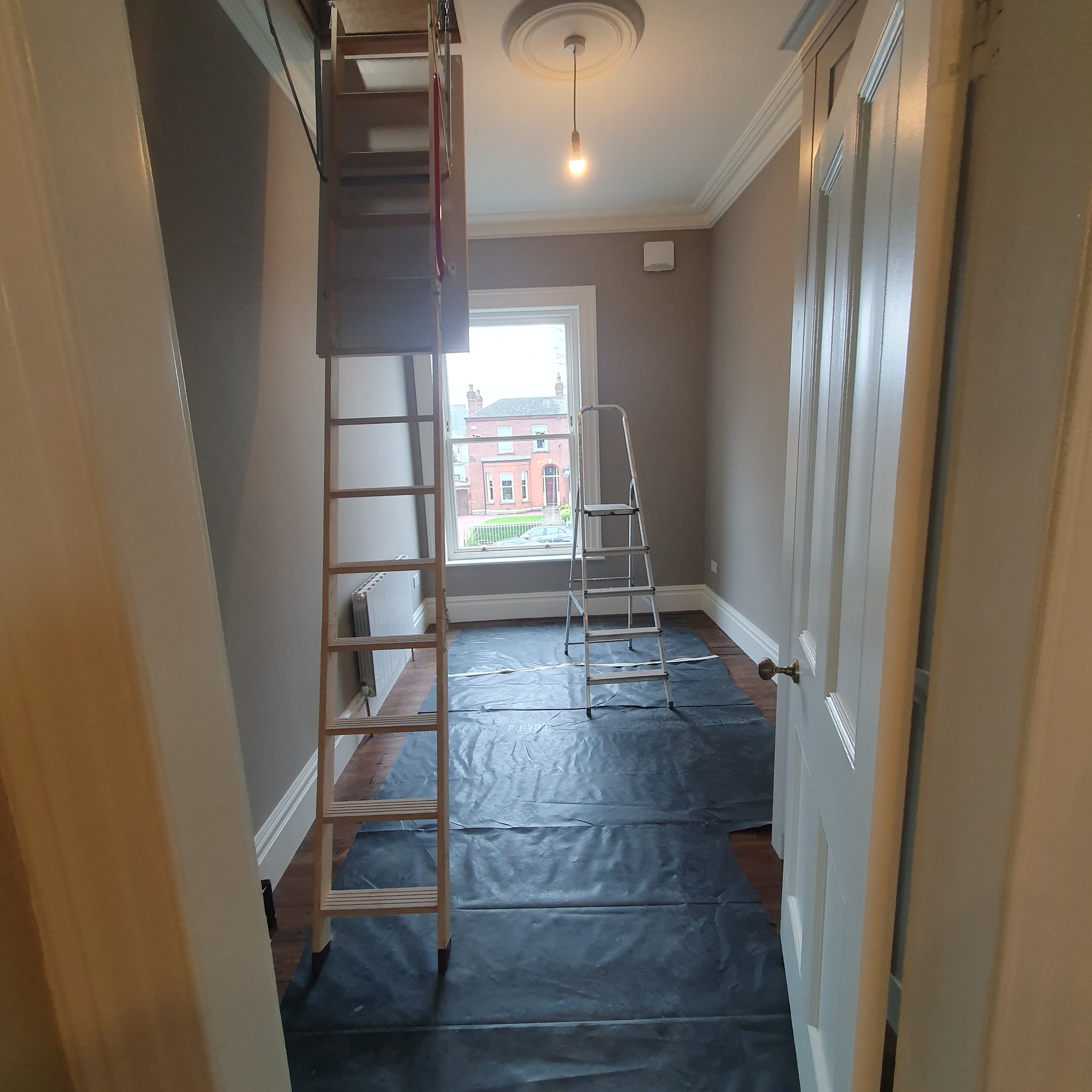 Landing & Attic Access
