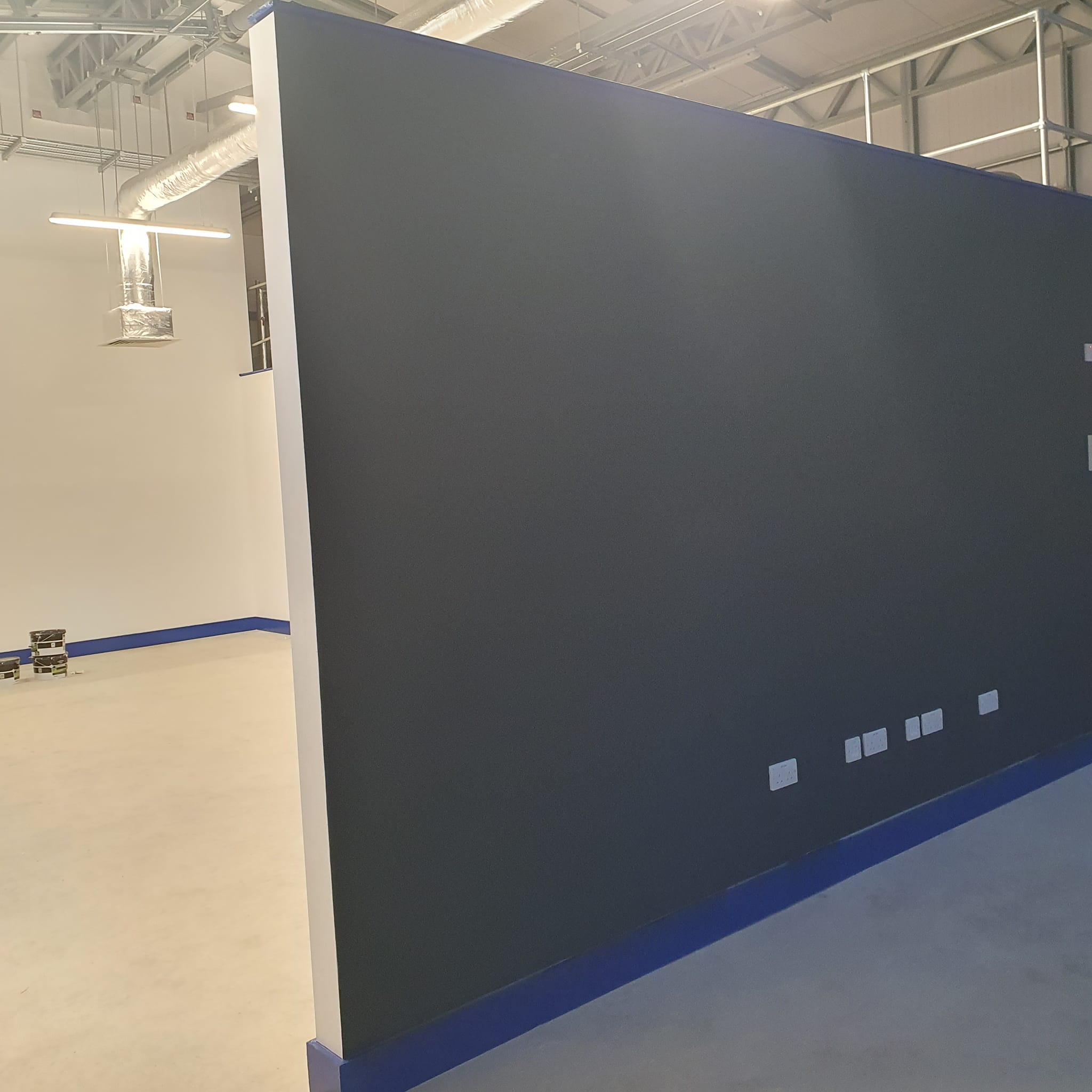 Navy Feature Wall