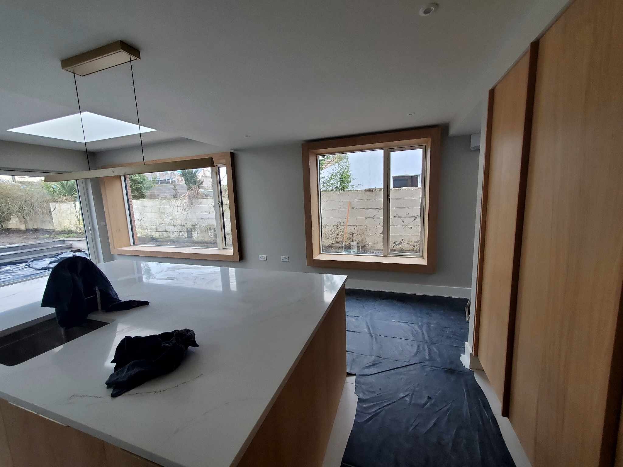 Kitchen with Oak Reveals