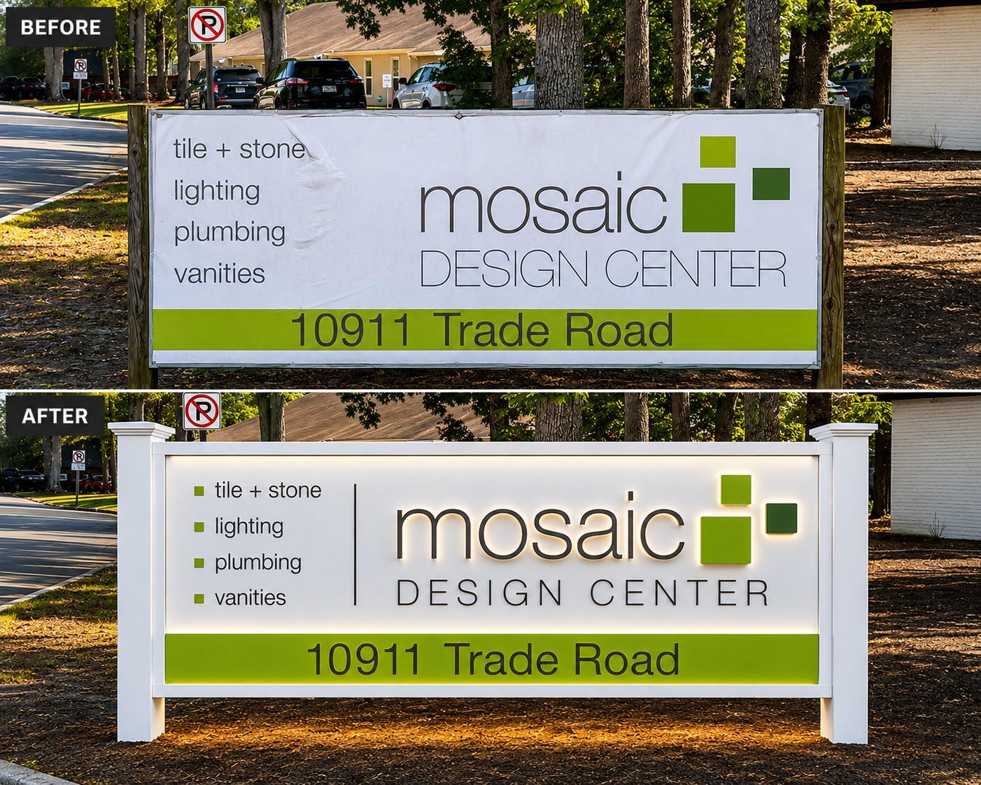Monument Sign Refurbishment