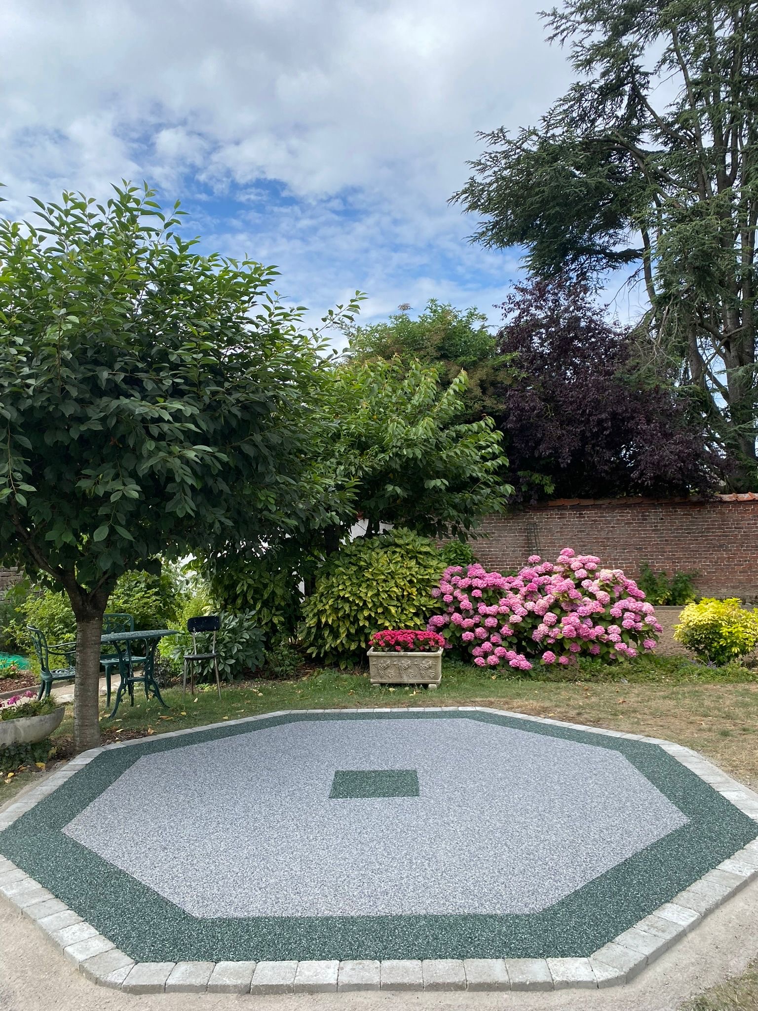 Terrasse résine — Après