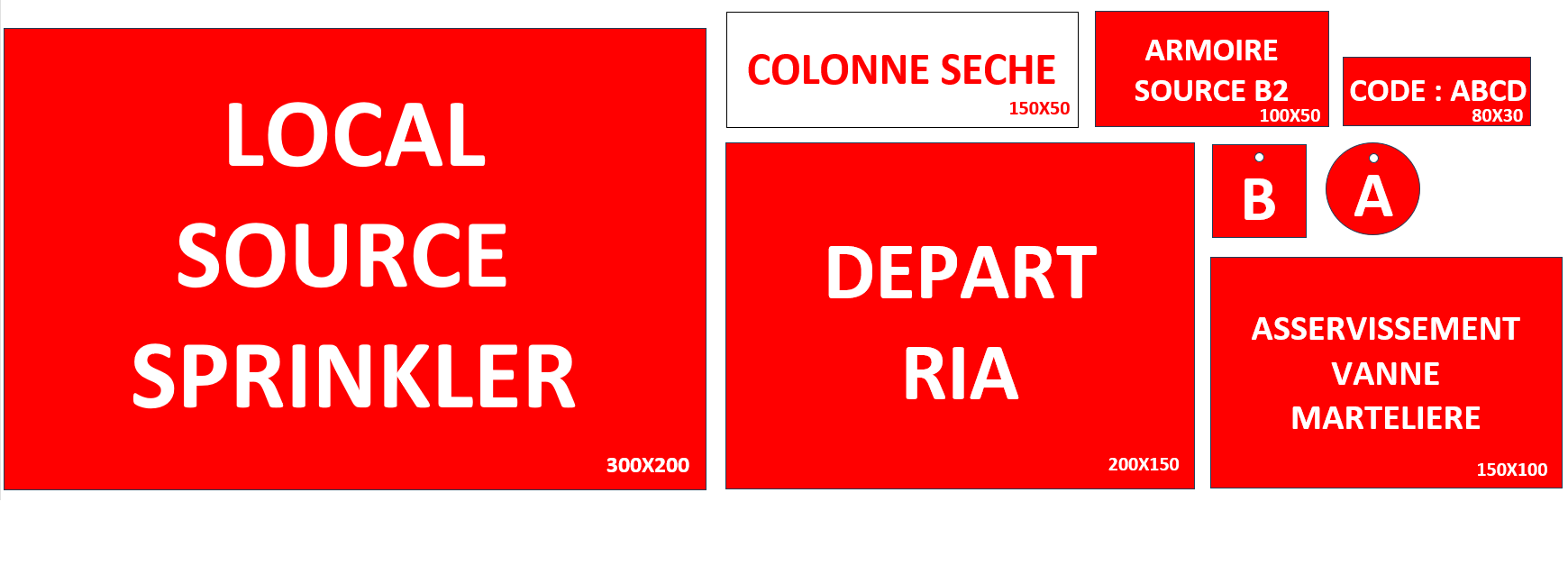 Vue d'ensemble des formats de plaques et jetons ToK'anD
