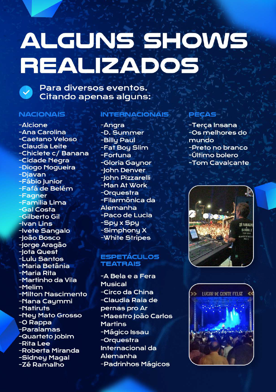 Shows Realizados