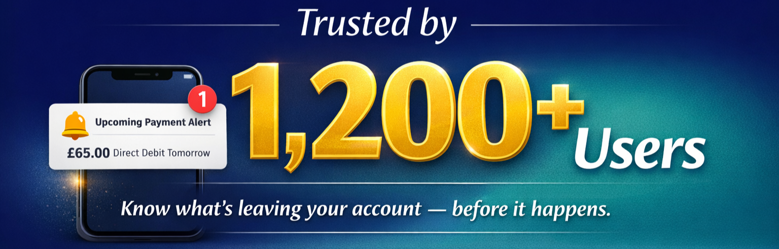 Trusted by 1,200+ users — Know what's leaving your account before it happens