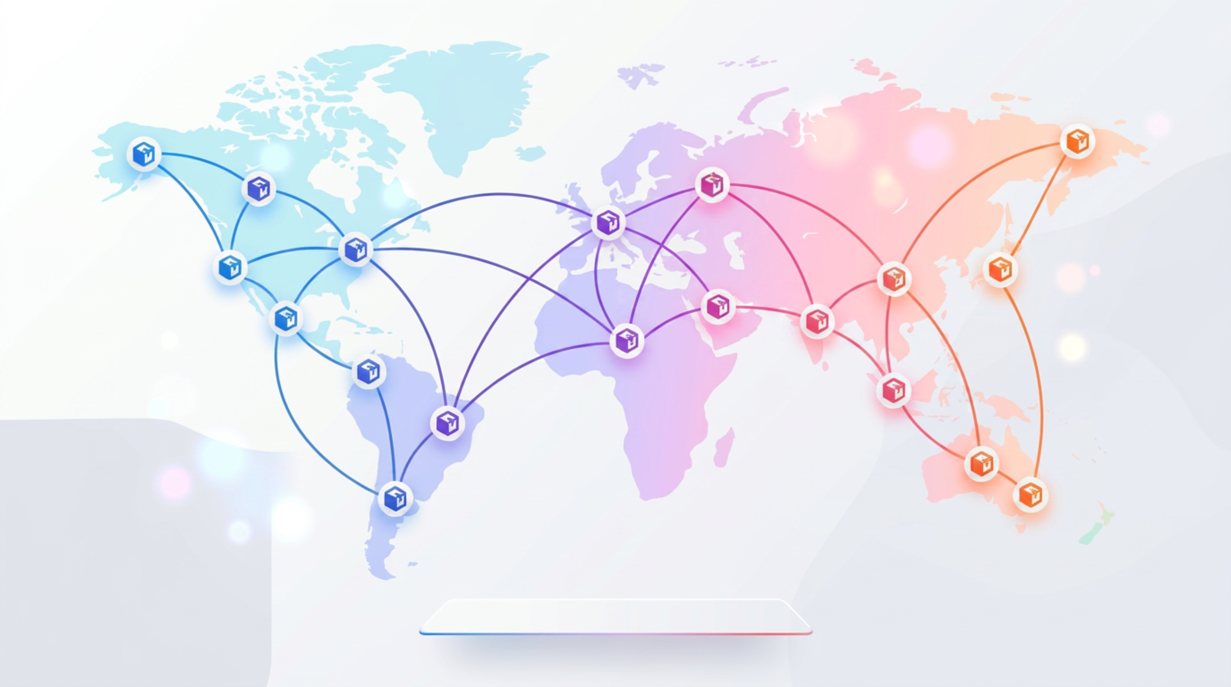 Dropio global delivery network — verified travelers across continents