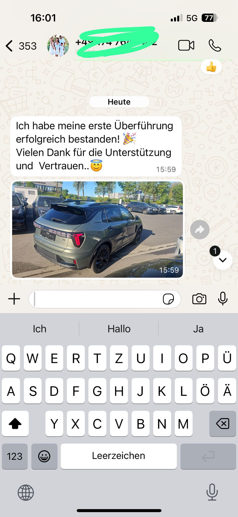 WhatsApp-Stimme: Lynk & Co
