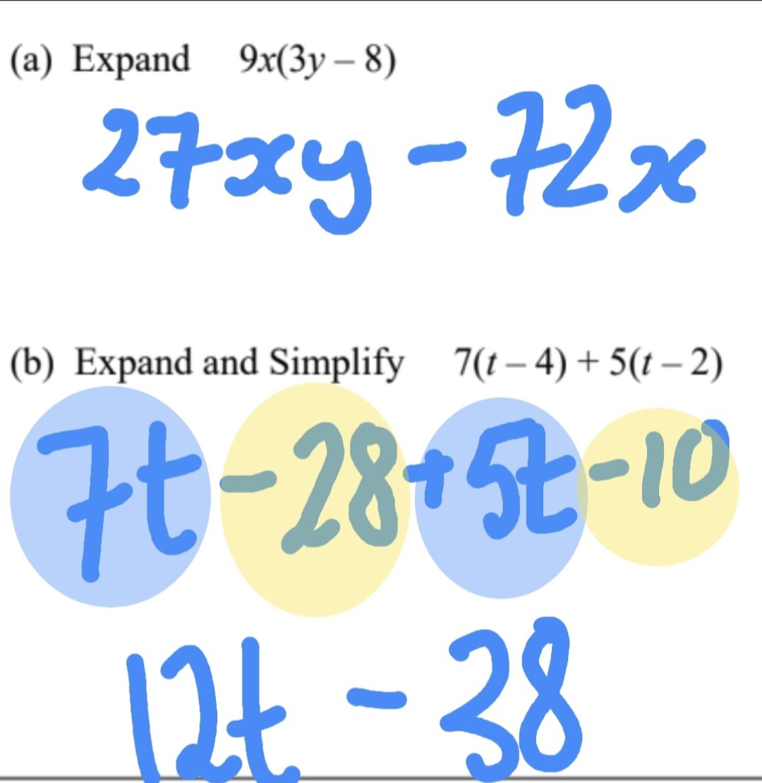 Simplifying Algebra