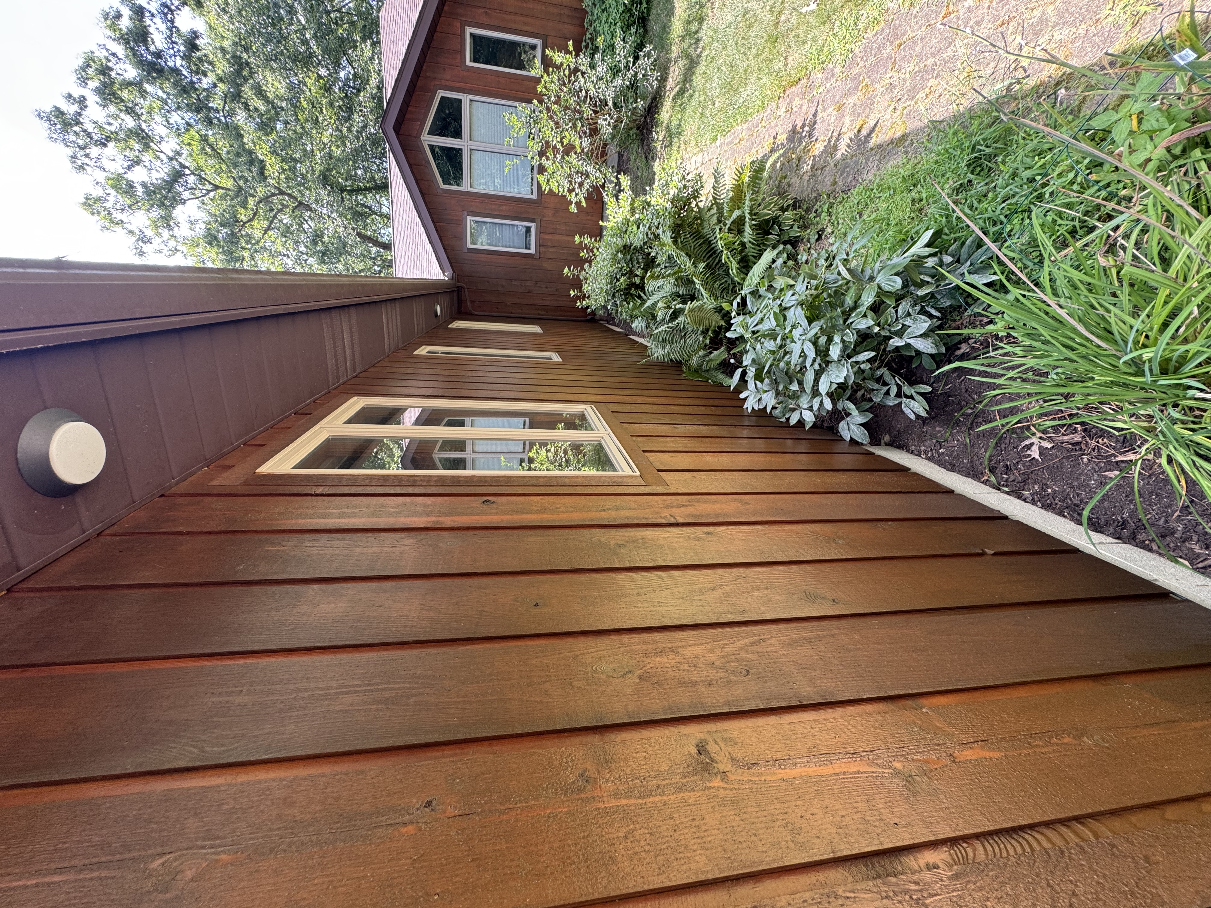 Exterior Stain - Side View