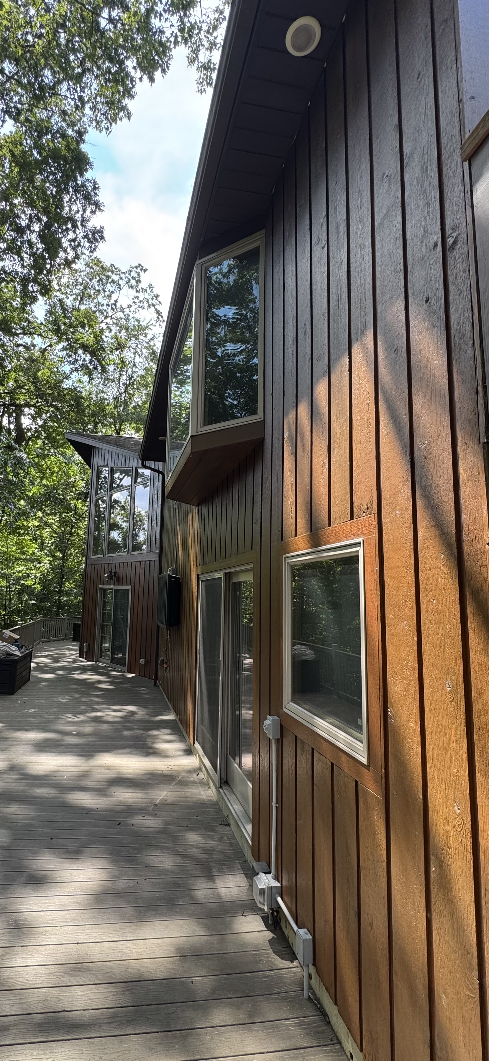 Exterior Stain - Complete View