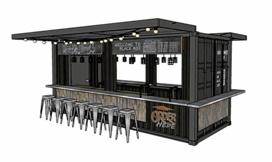 PadSite modular kitchen unit render