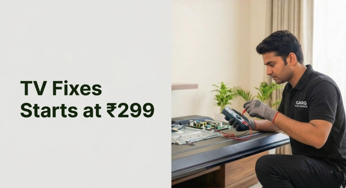 Affordable TV Repair - Starting at ₹299