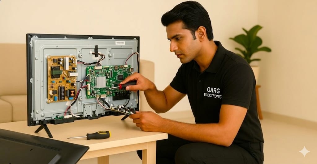 Internal Circuit Board Repair - TV Repair Service Kanpur