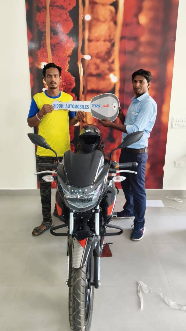 Apache RTR delivered — welcome to the family!