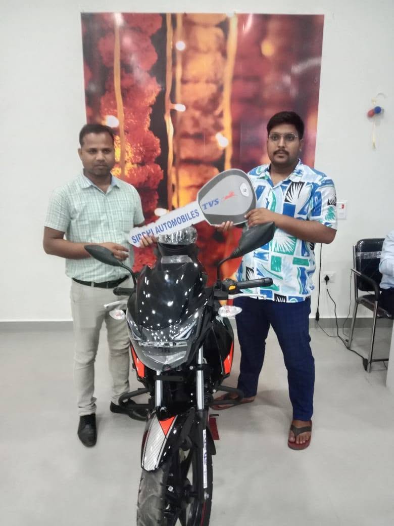 Apache RTR keys handed over to a proud owner.