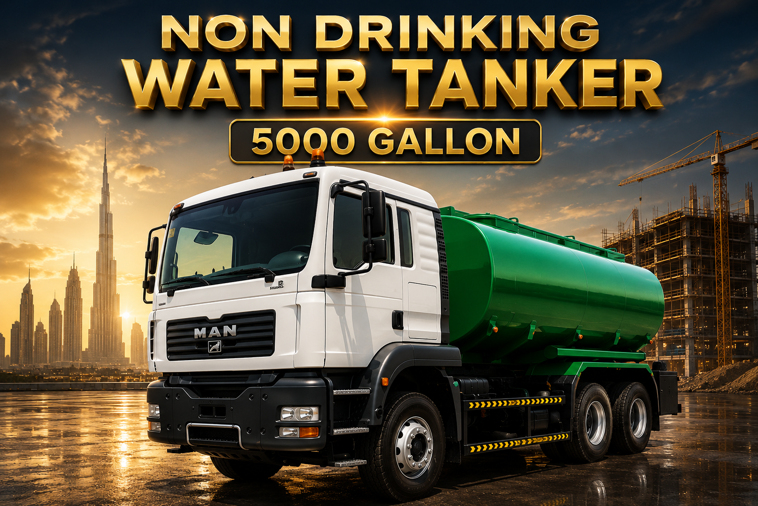 Non-Drinking Water 5,000 Gal