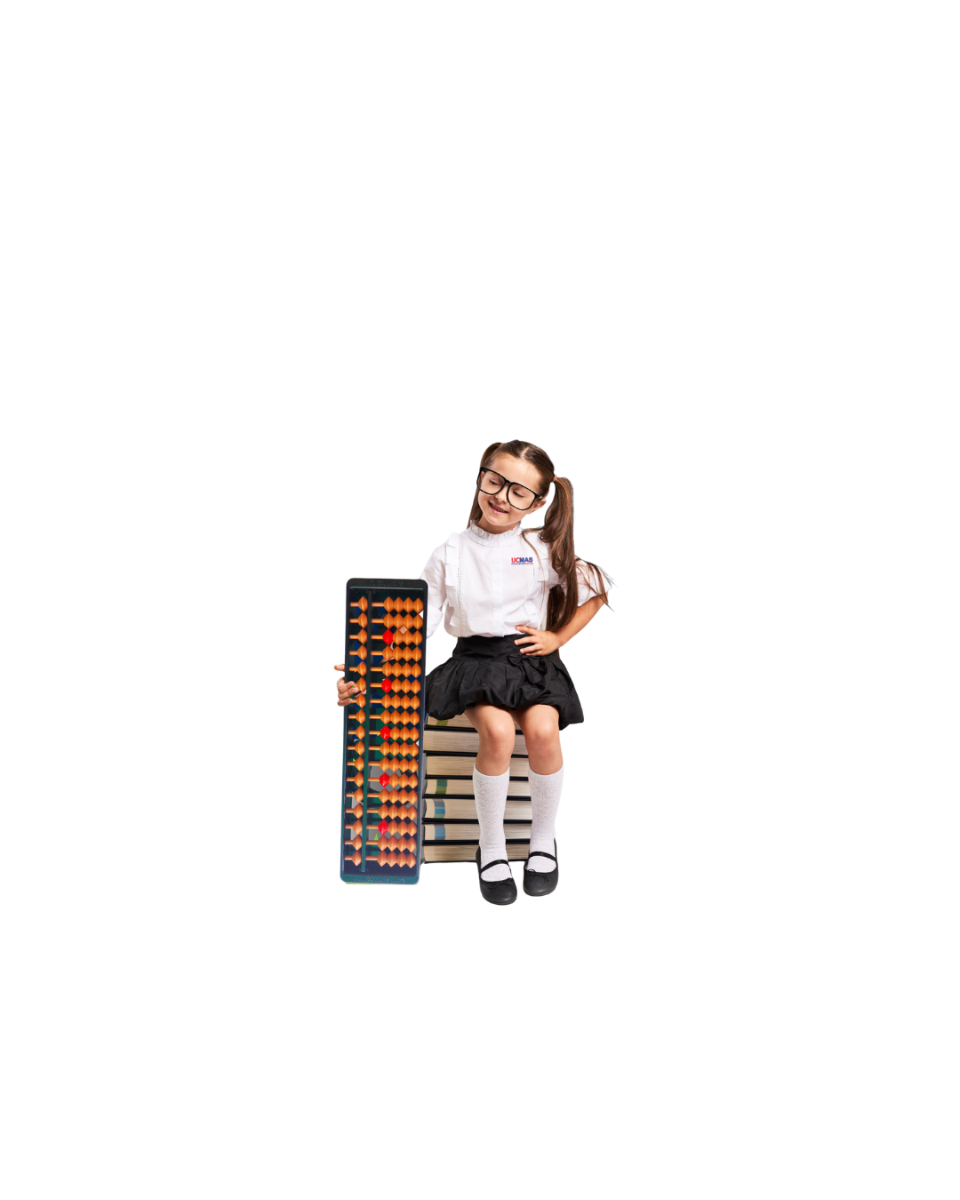 UCMAS student with abacus