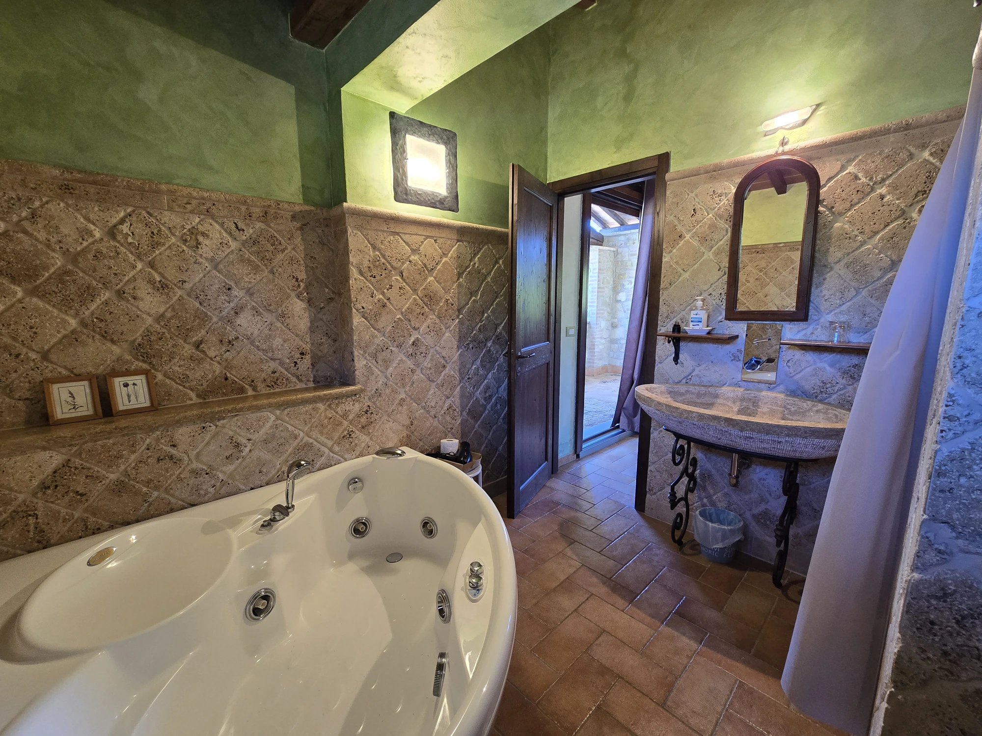 Doccia della suite master
