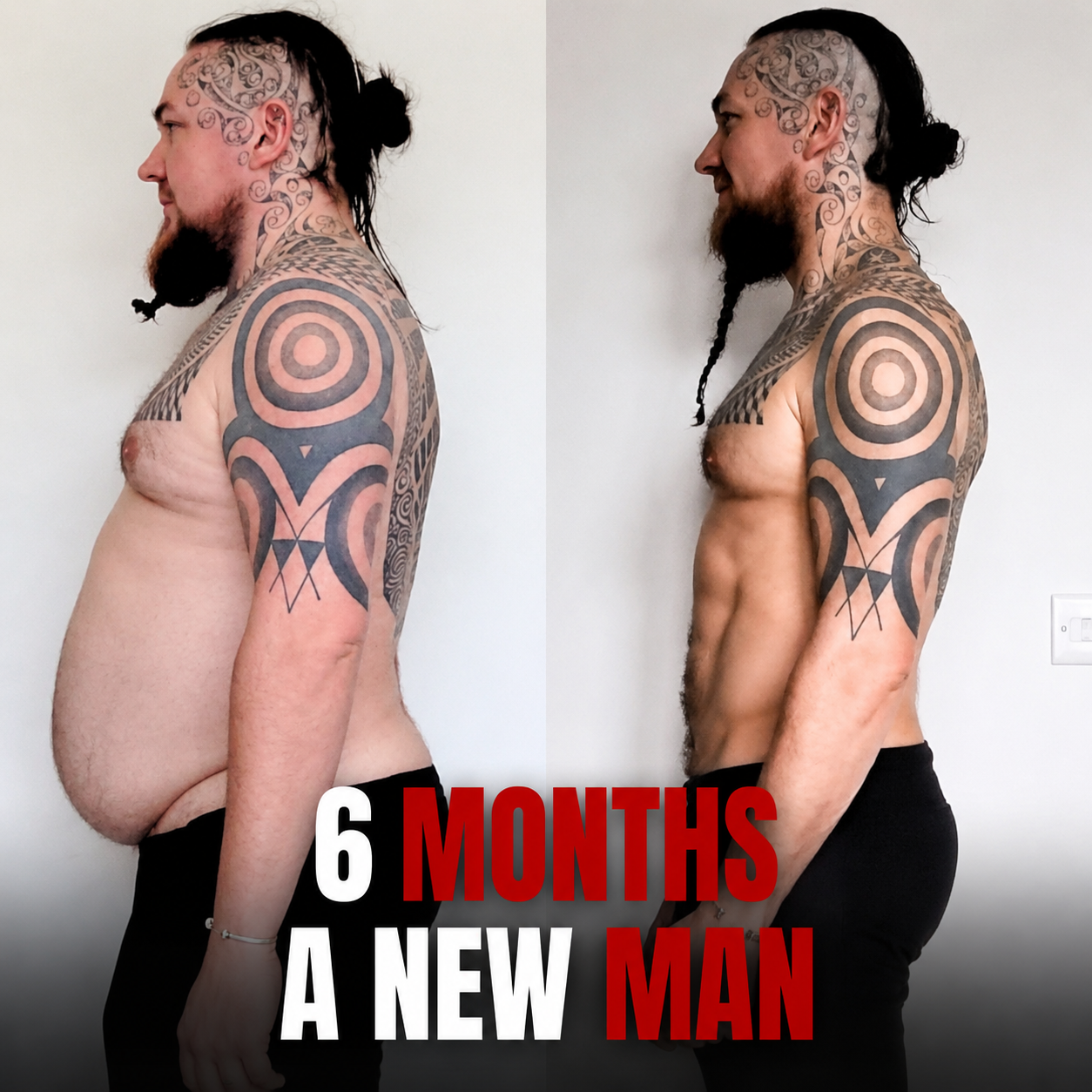 Six months · A new man