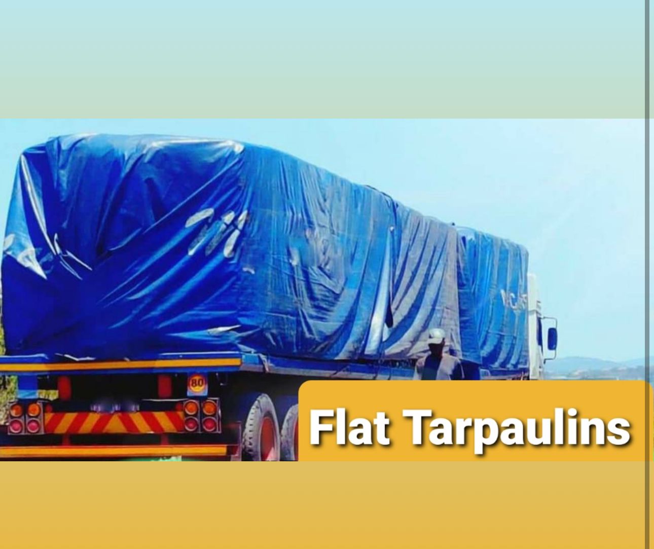 Heavy-Duty Flat Tarpaulins
