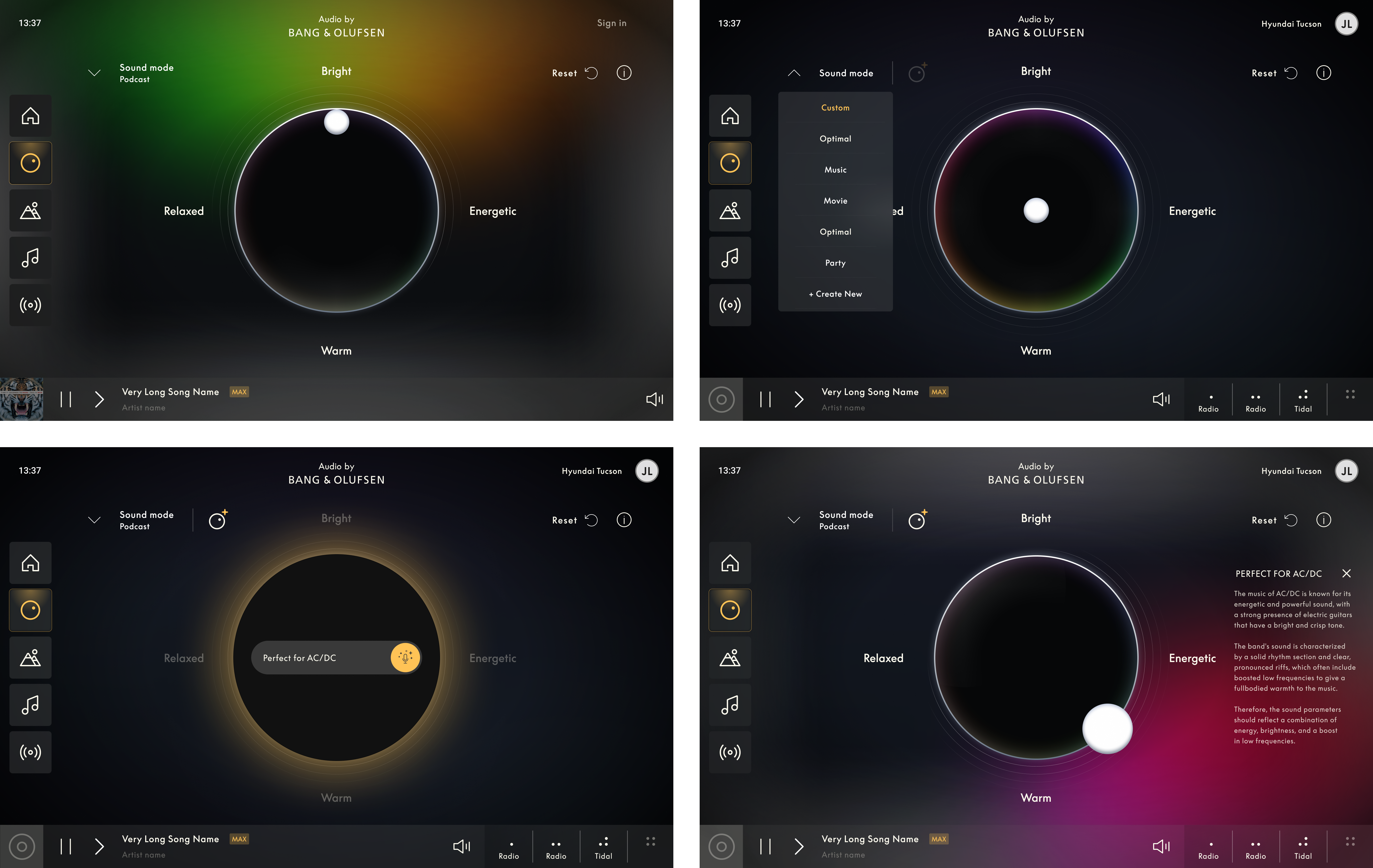 beosonic emotional tuning interface