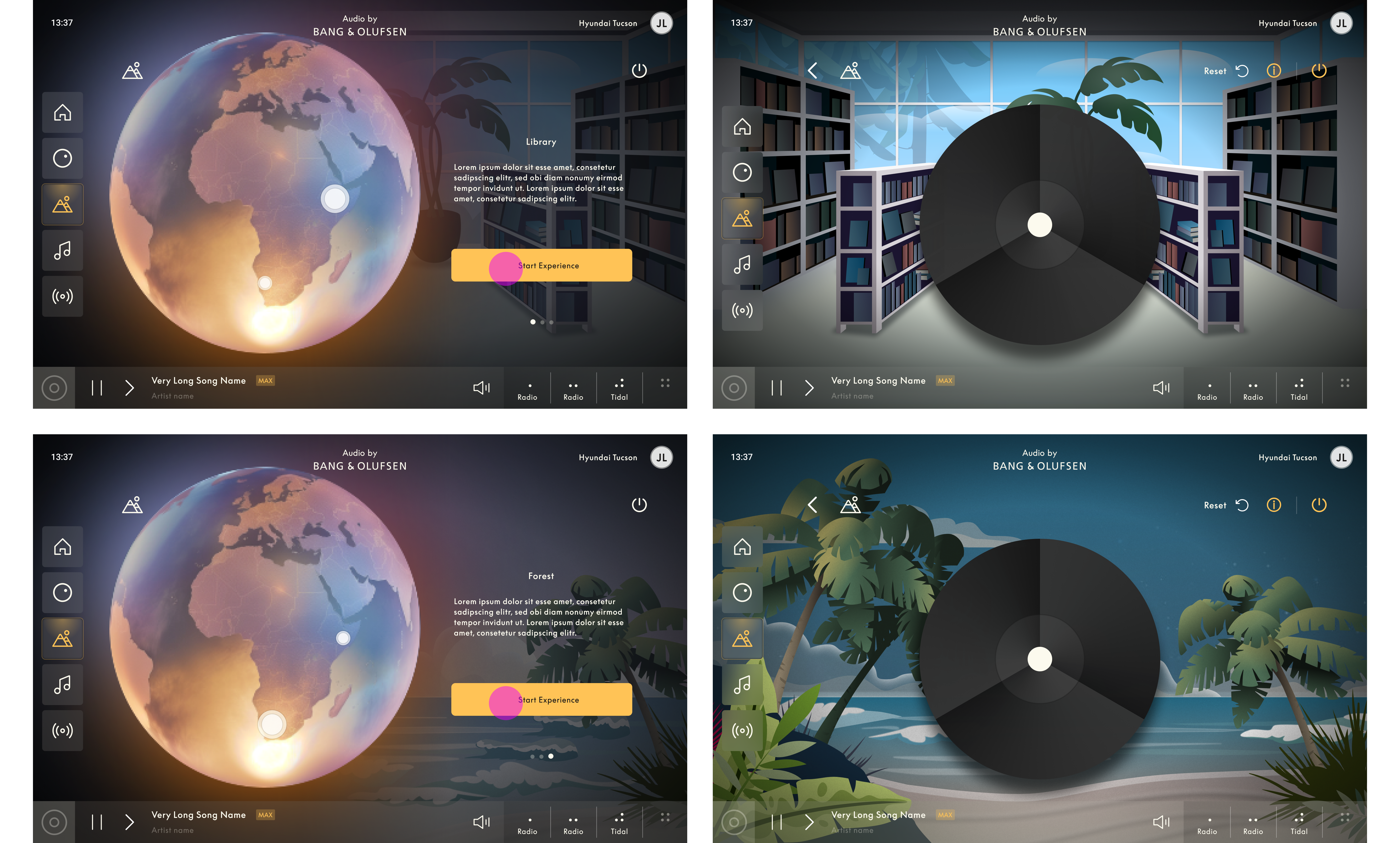beoscapes immersive audio environment