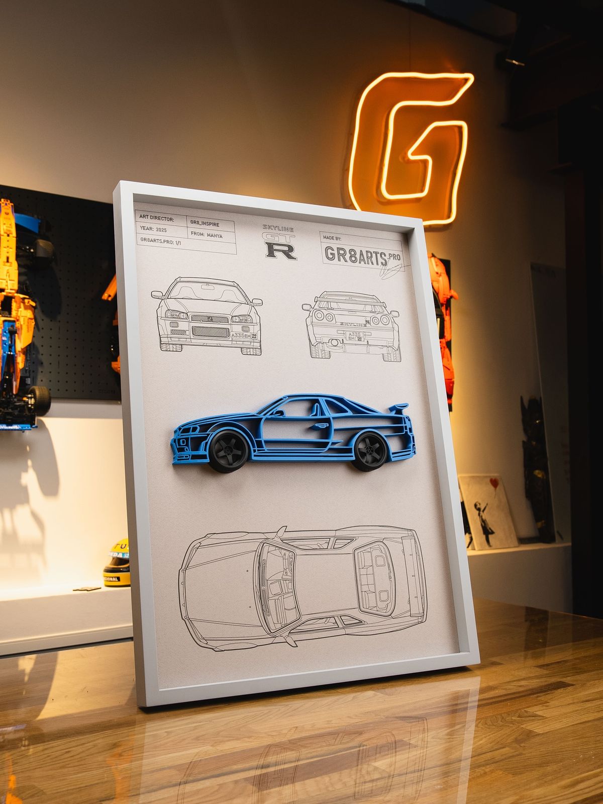 Skyline GT-R Shadow Box