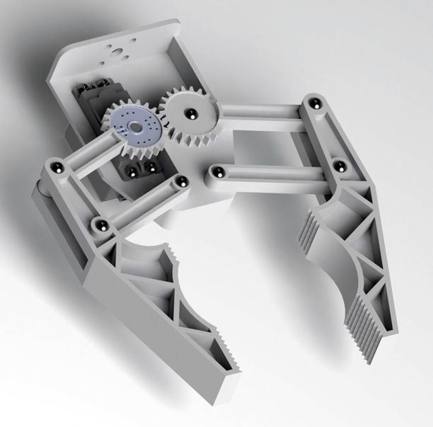 Robotic Gripper Claw CAD
