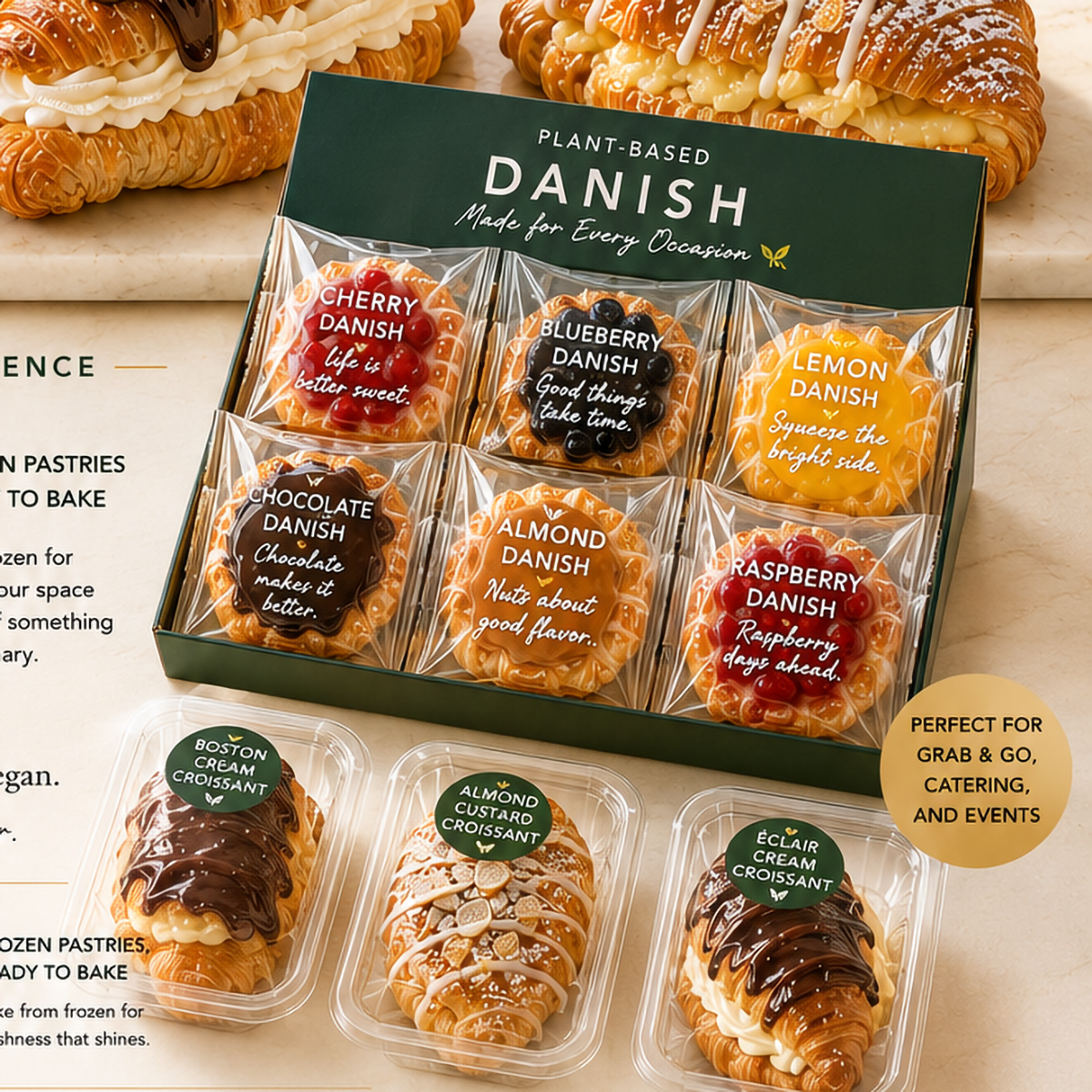 Vegan Danish Pastry Collection