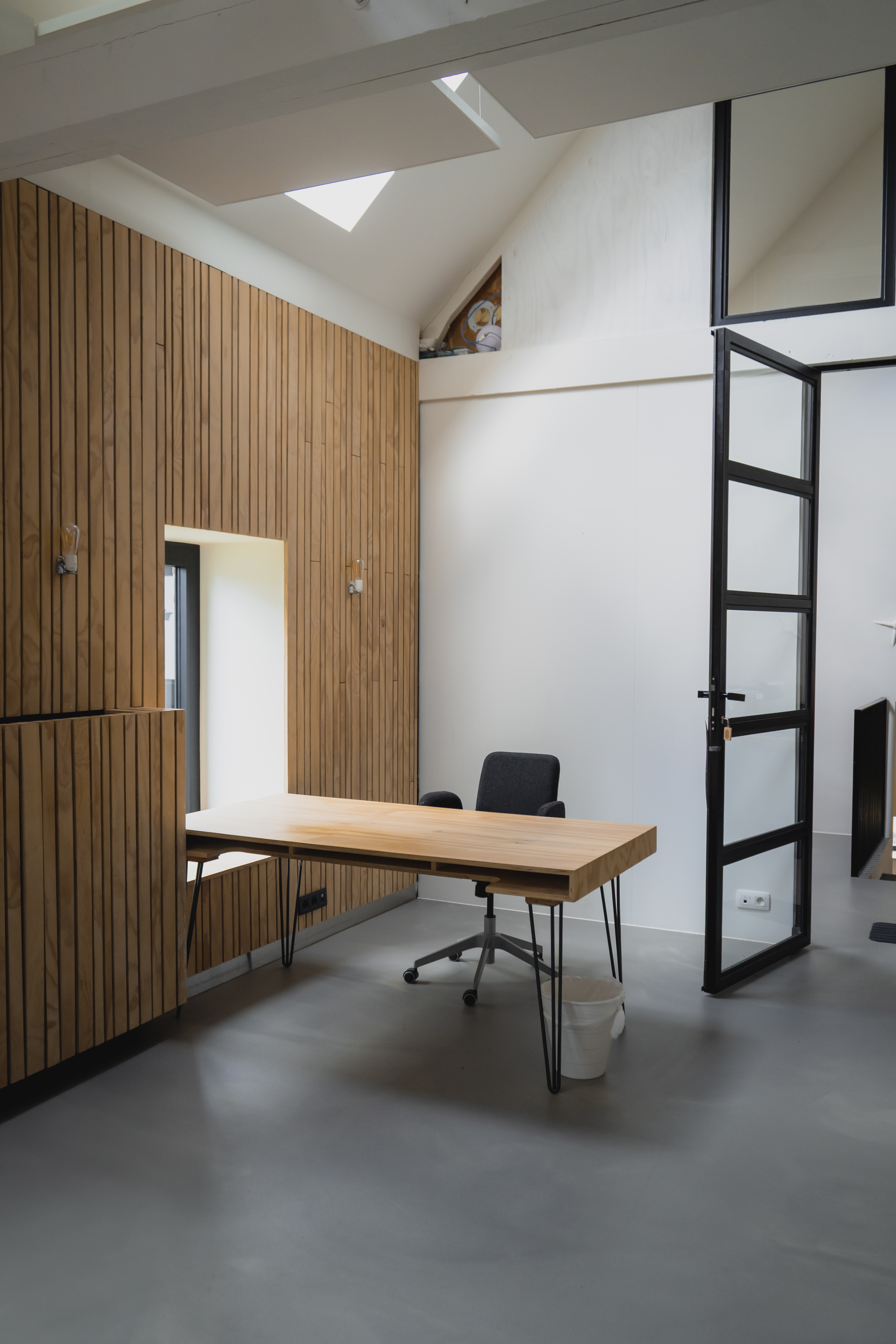 Single desk werkplek