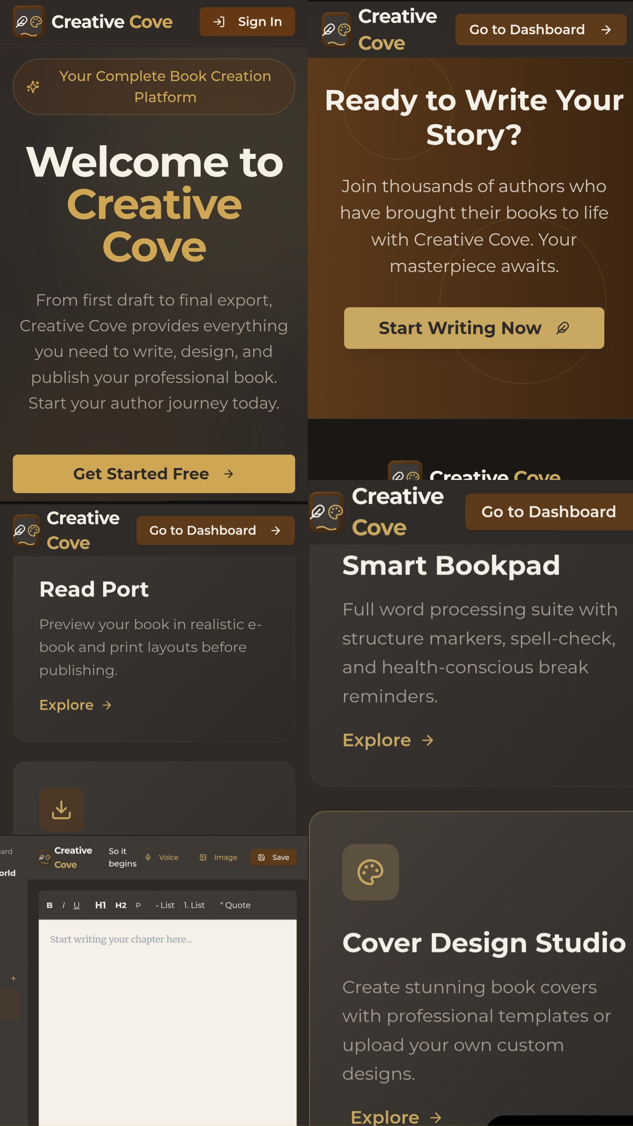 Creative Cove preview