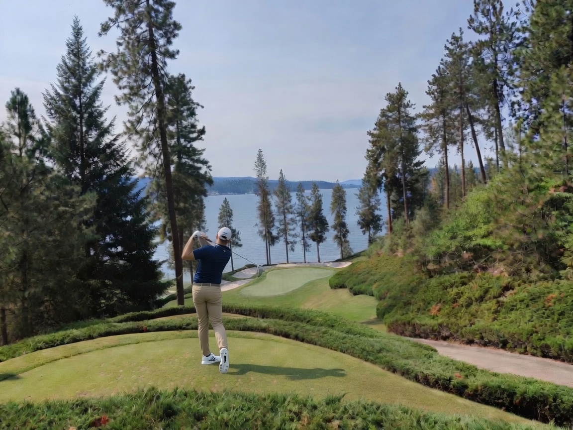 Vincent on the golf course — long-game thinking in practice