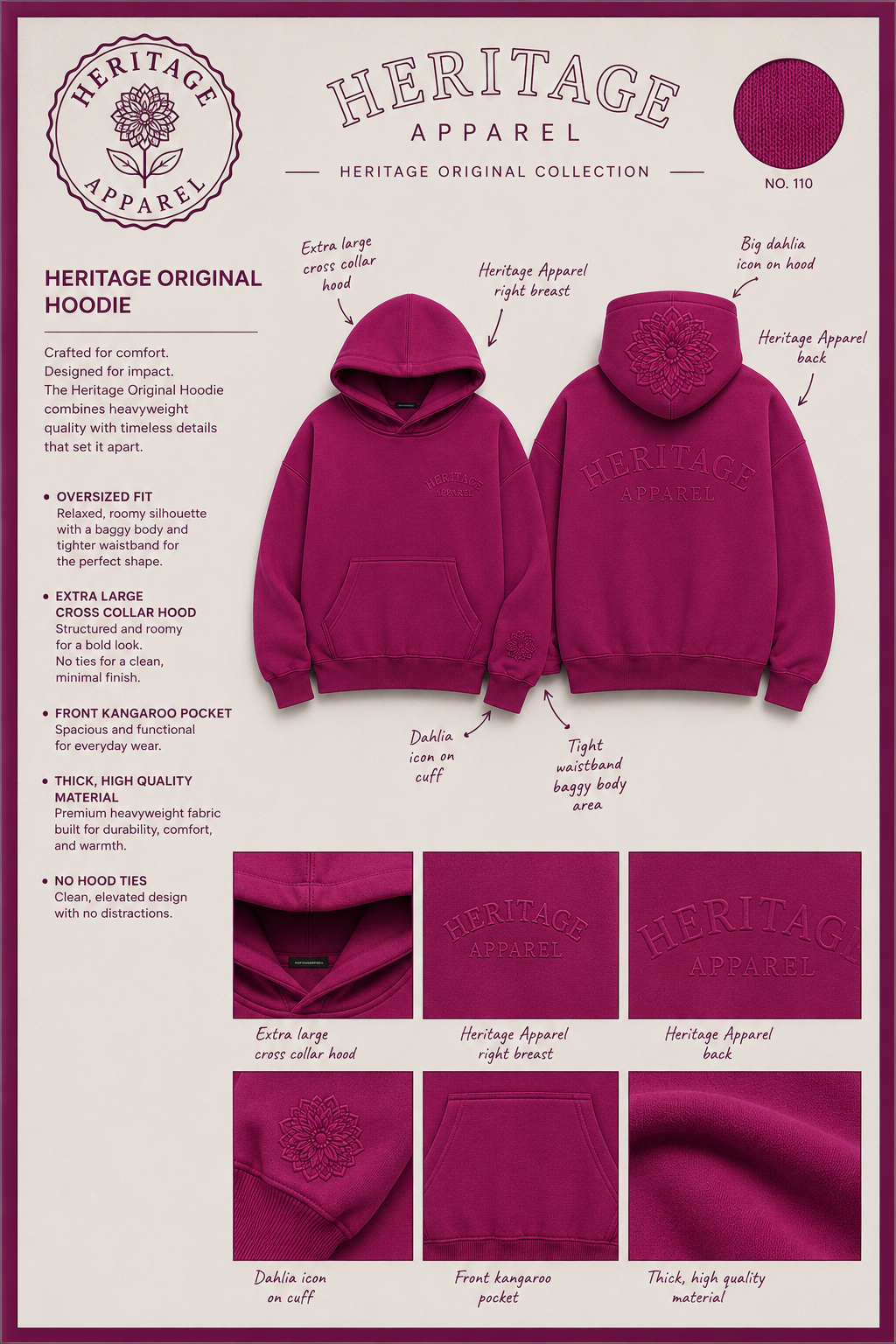 Signature Pullover Hoodie + Free Socks!