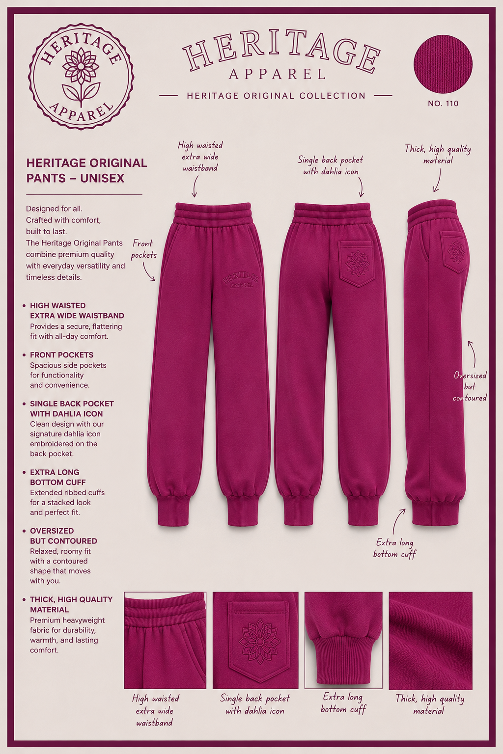 Signature Comfy Pants +  Free Socks!