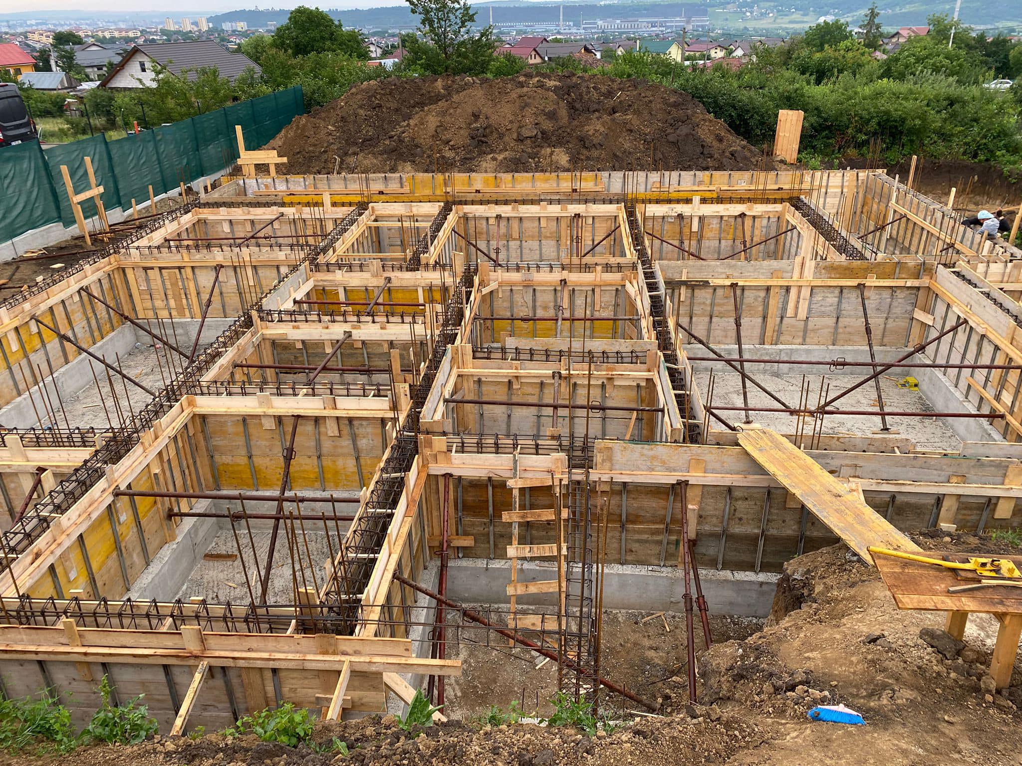 Fundație construcție