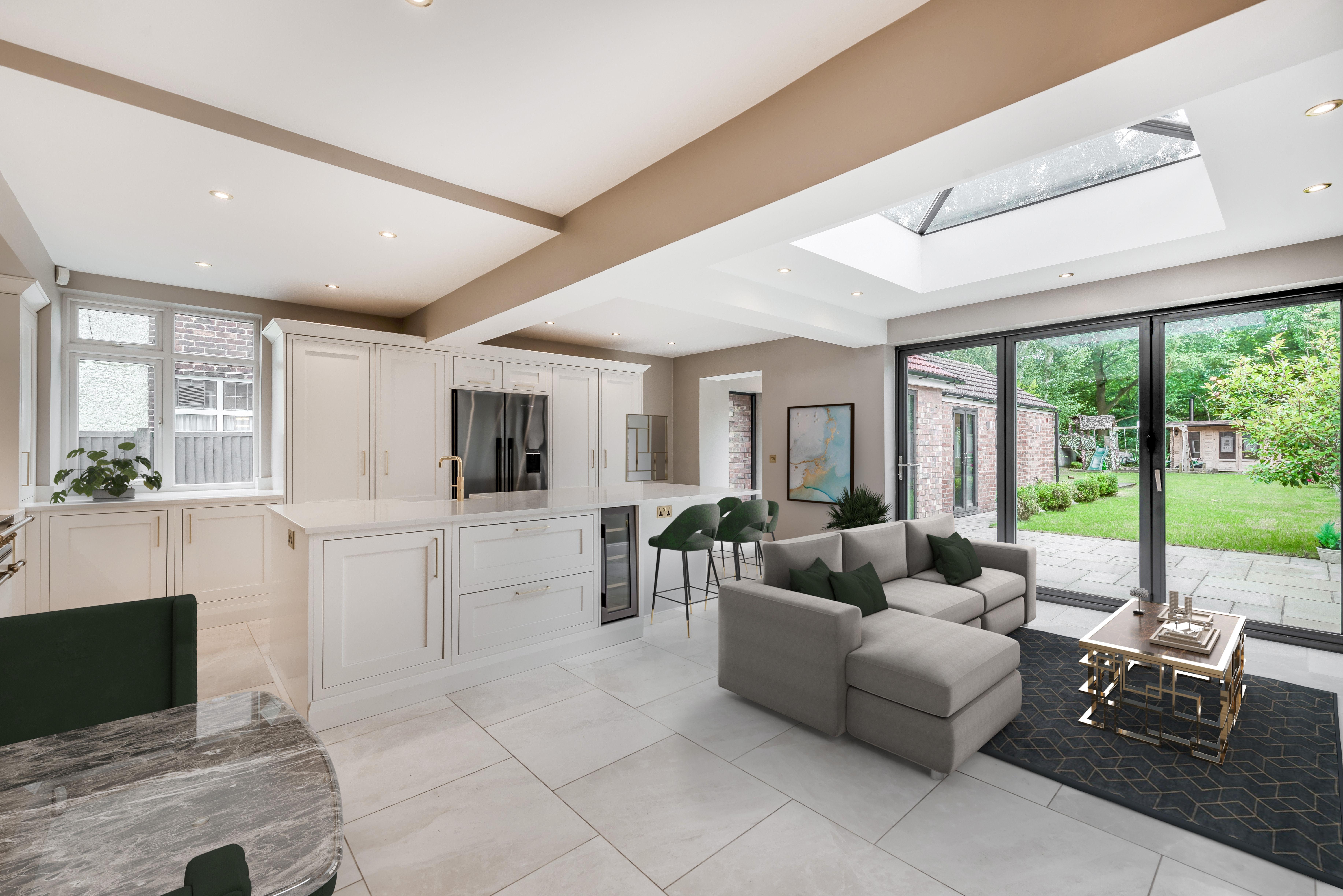 Virtually staged kitchen by The Secret Seller