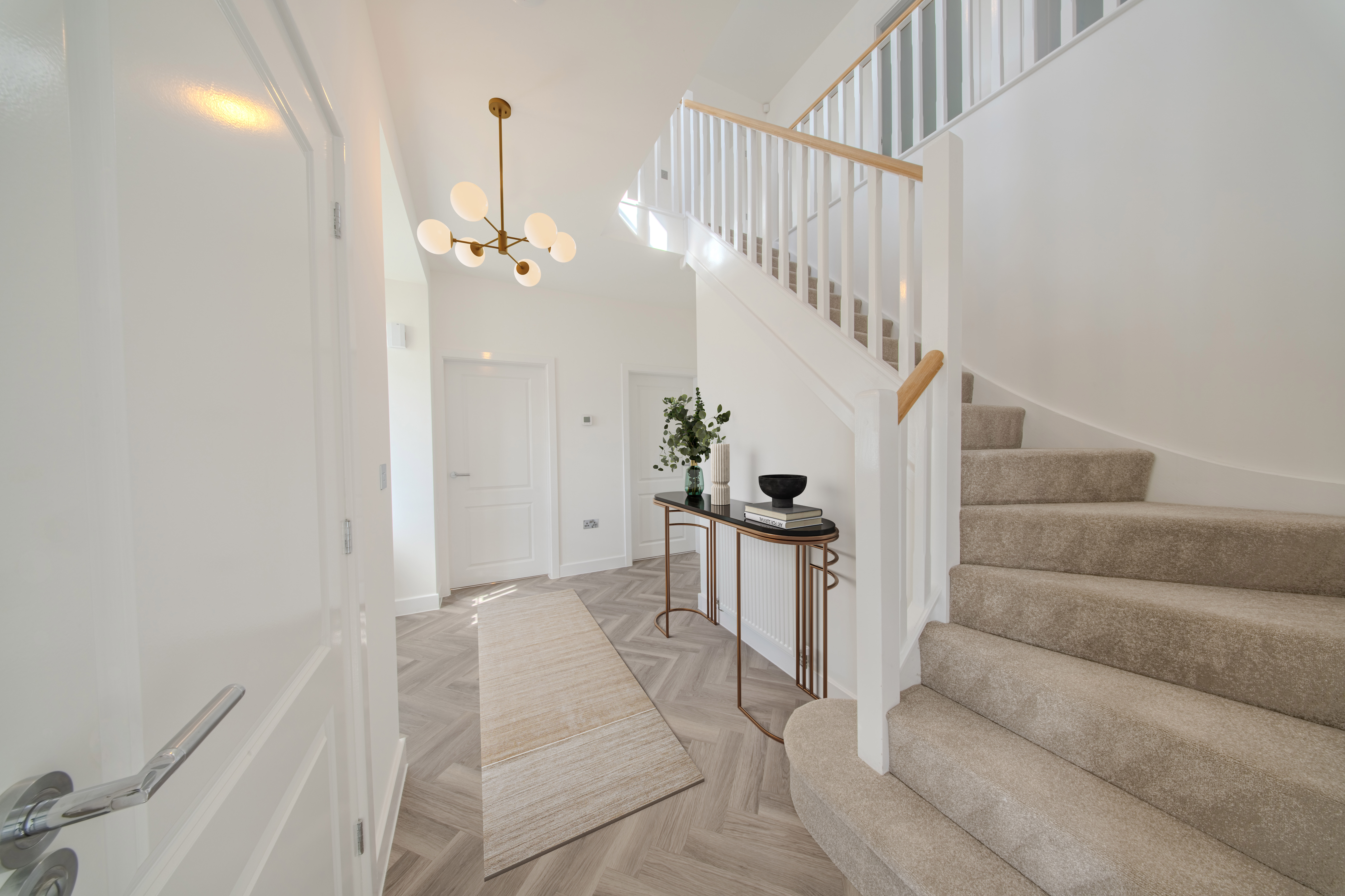 Hallway after virtual staging by The Secret Seller