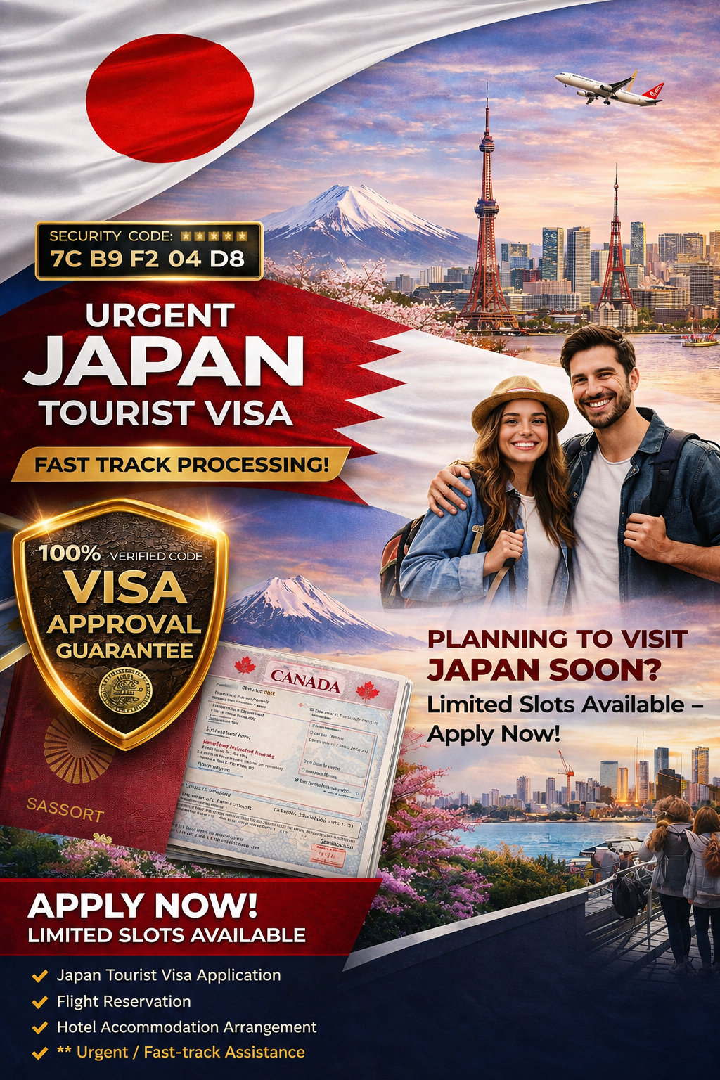 Japan Tourist Visa