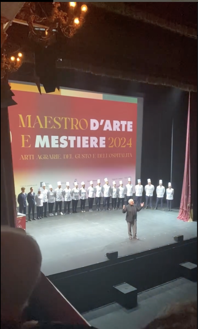 Maestro d'Arte e Mestiere 2024 — cerimonia teatrale