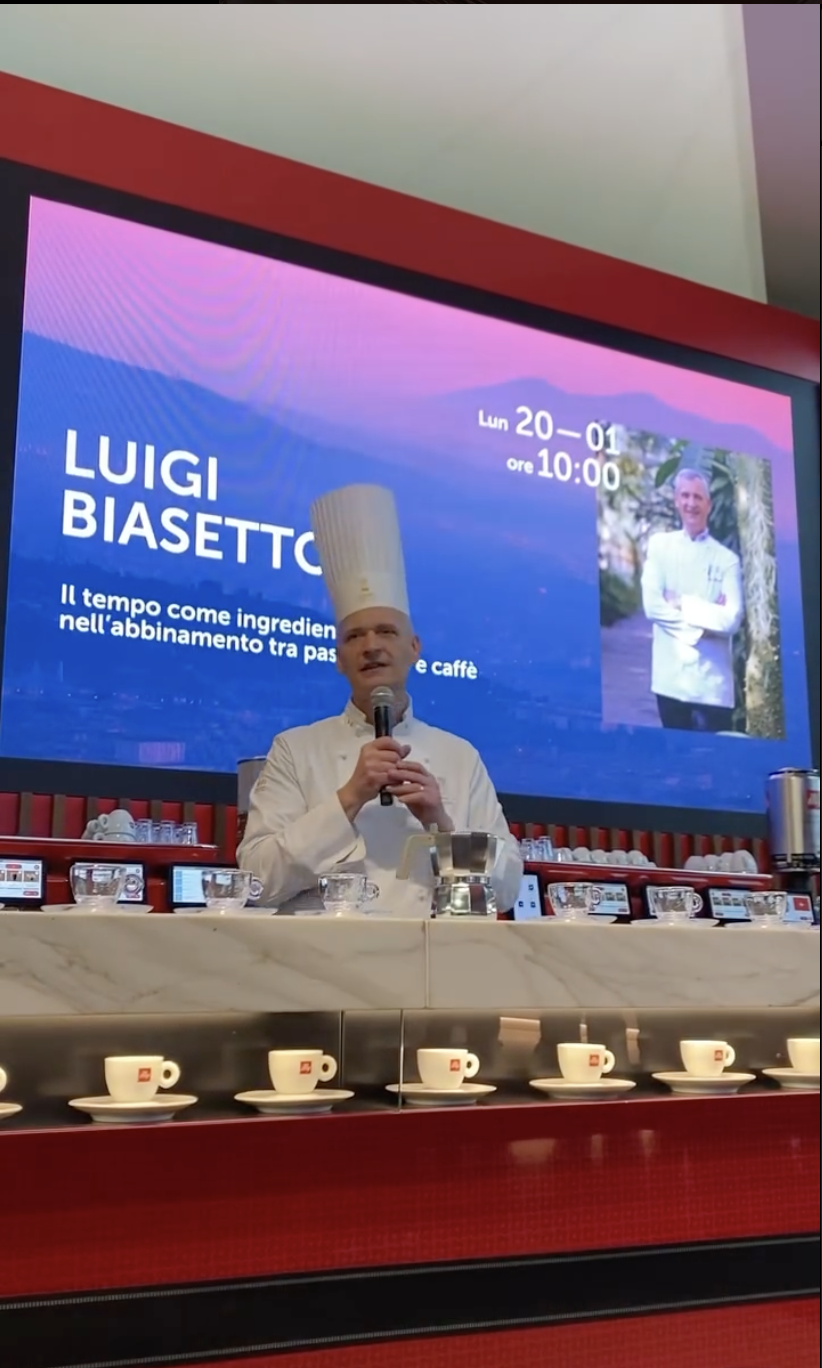 Luigi Biasetto — Speech illy, tempo come ingrediente