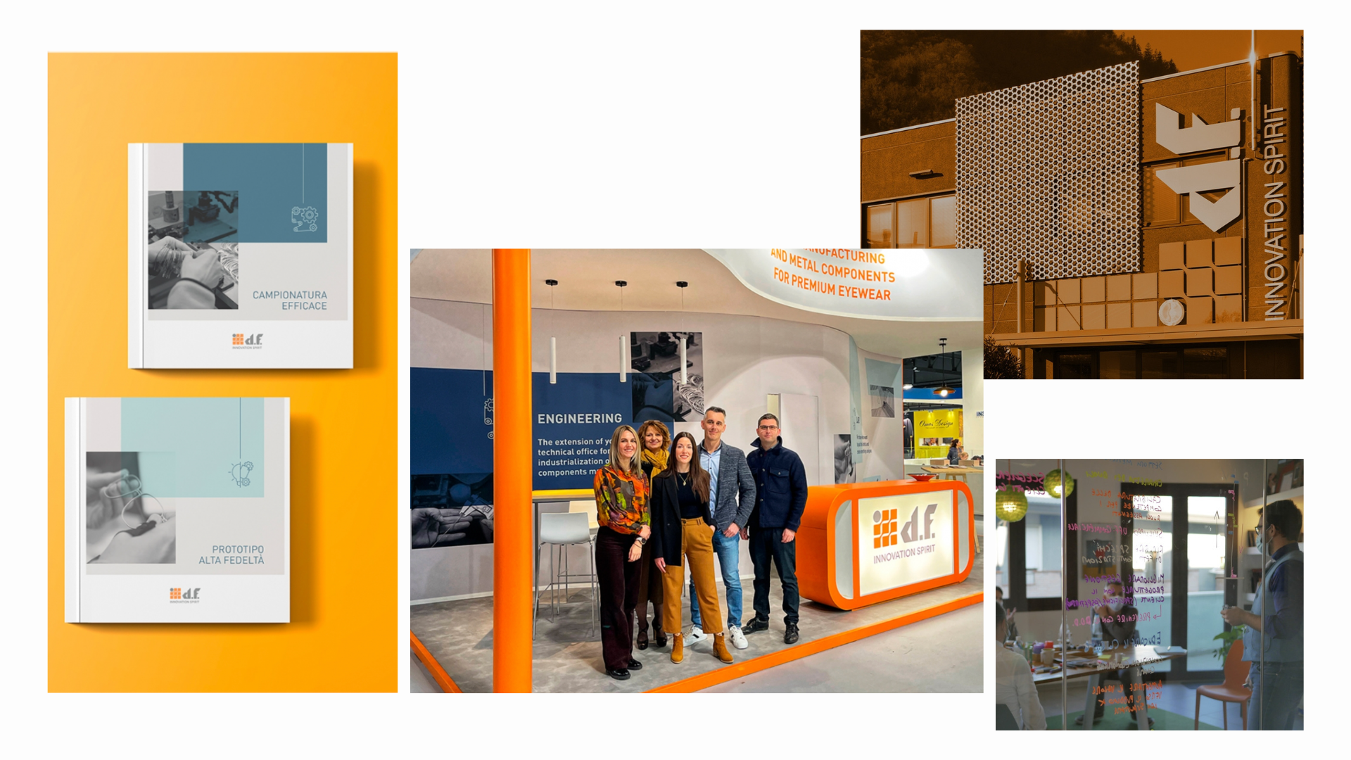 DF Srl — Sales Toolkit, stand MIDO, sede